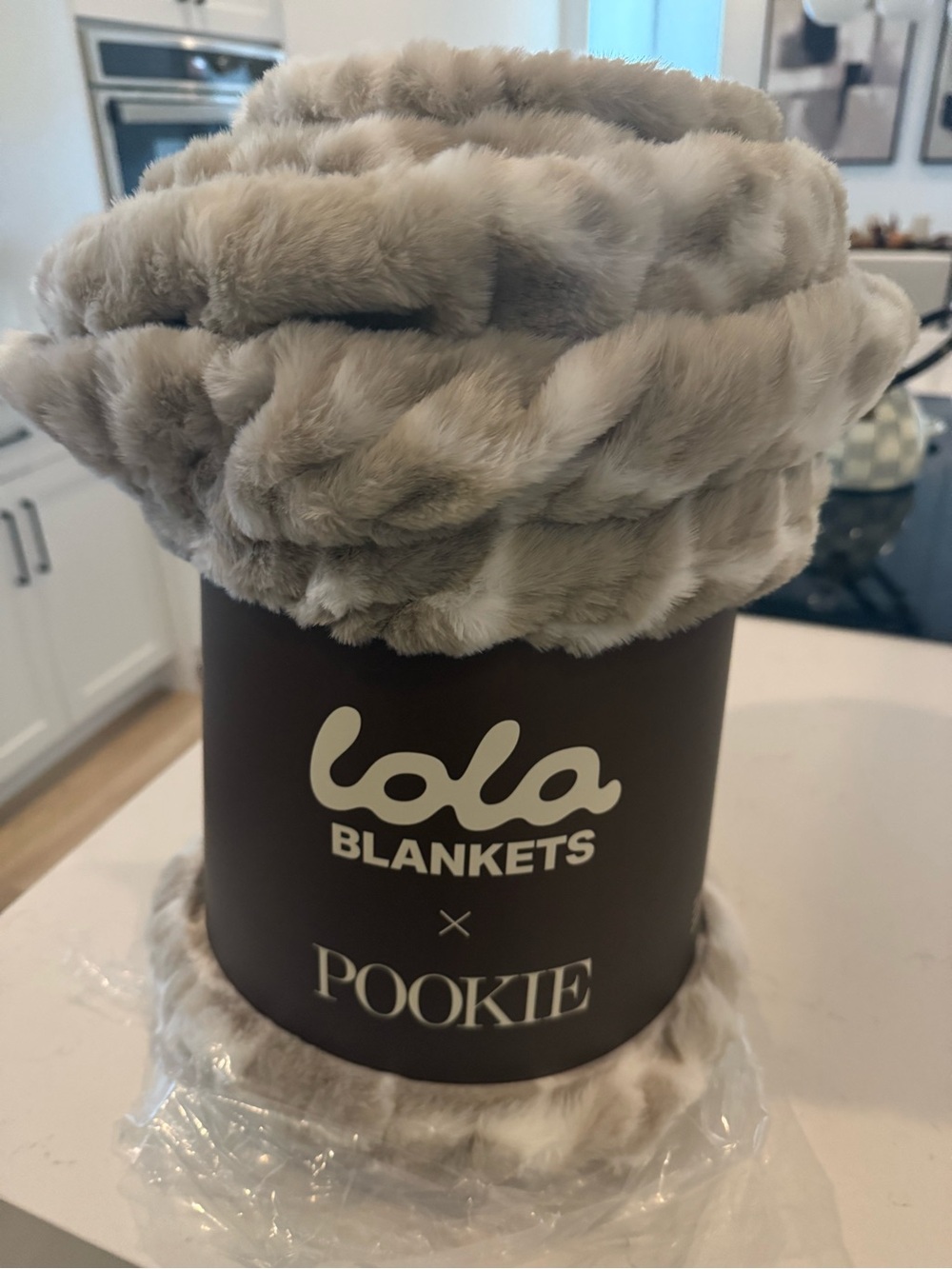 Lola x pookie stone croc medium blanket new